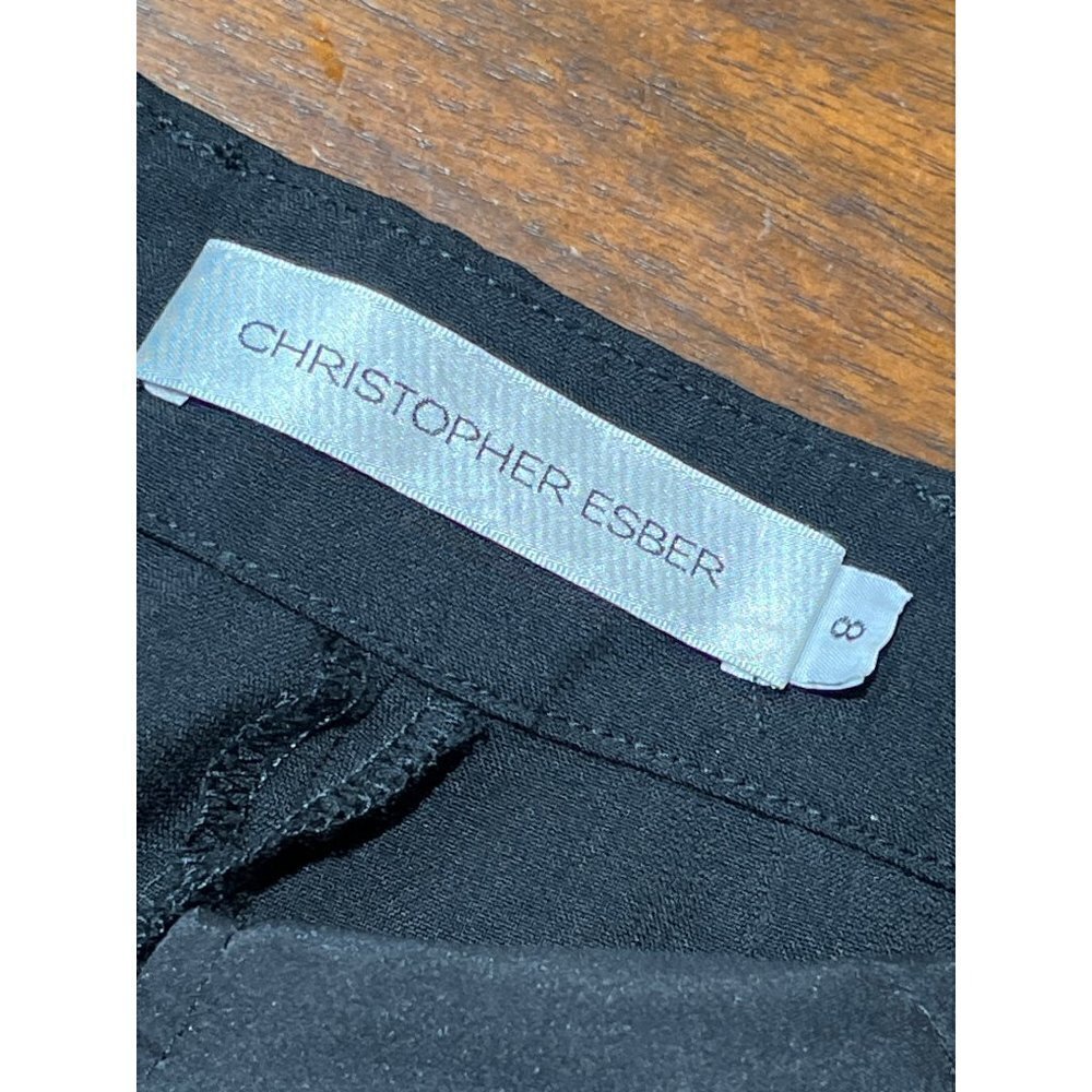 Christopher Esber Tailored Column Skirt in Black 8 Womens Long Pencil Straight - Picture 9 of 16